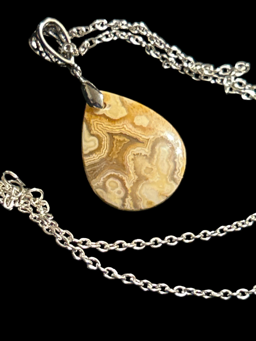 Yellow Crazy Lace Agate